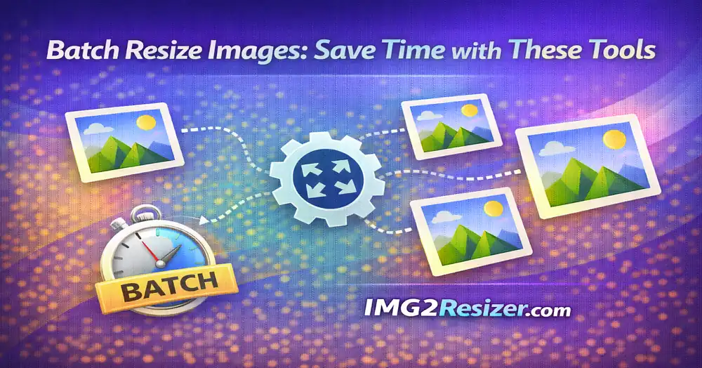 Batch Resize Images: Save Time with These Tools