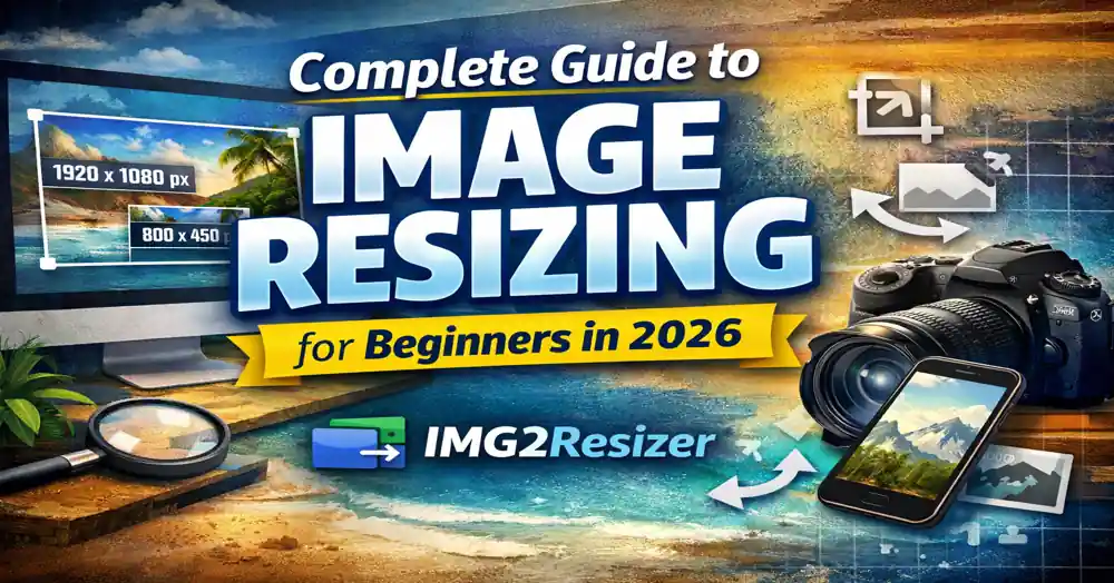 Complete Guide to Image Resizing for Beginners in 2026