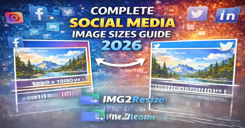 Complete Social Media Image Sizes Guide 2026