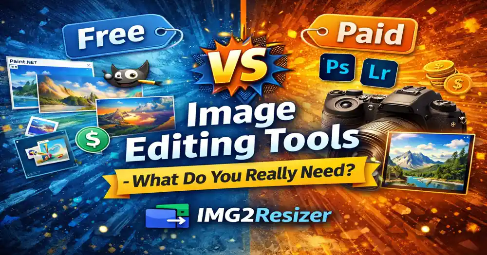 Free vs Paid Image Editing Tools - What Do You Really Need?