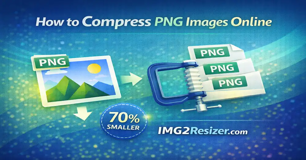 How to Compress PNG Images Online